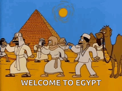 Welcome to Egypt!
